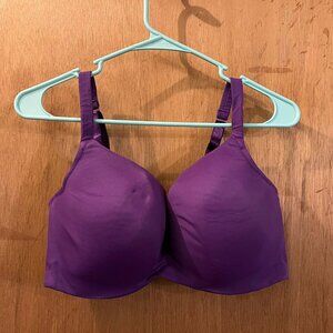 Size 44C - Fashion Bug - Purple Bra w/Light Padding and Underwire